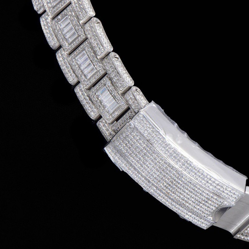 R*l*x 904 Steel Submariner Luxury Full Diamond Special Edition